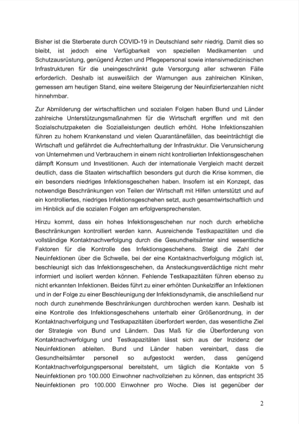 Diese Lockdown-Verschärfung plant Merkel - oe24 hat den Maßnahmen-Entwurf