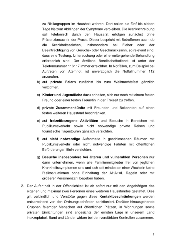 Diese Lockdown-Verschärfung plant Merkel - oe24 hat den Maßnahmen-Entwurf