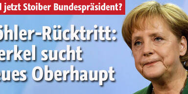 Merkel sucht neuen Bundespräsidenten