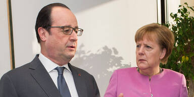 Merkel Hollande