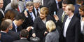 Angela Merkel Abstimmung