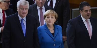 Merkel Seehofer Gabriel