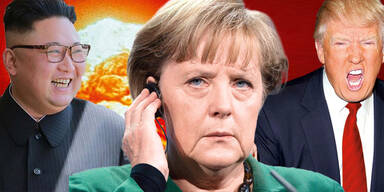 Nordkorea: Merkel will nicht mit Trump in den Krieg ziehen