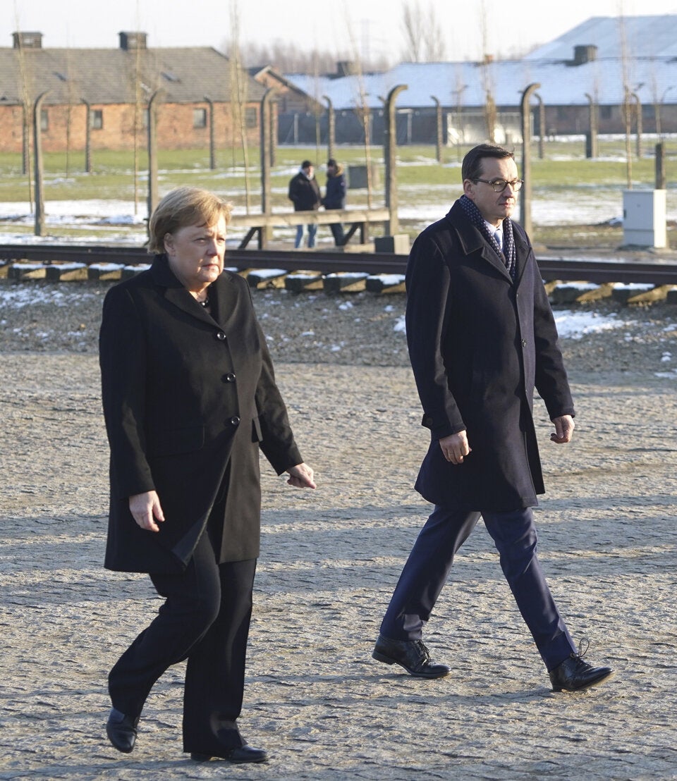 Merkel in Auschwitz: 
