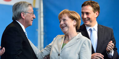 Merkel für Juncker als EU-Chef