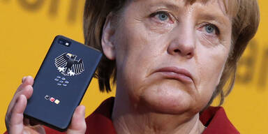 Merkel bekommt neues Super-Smartphone