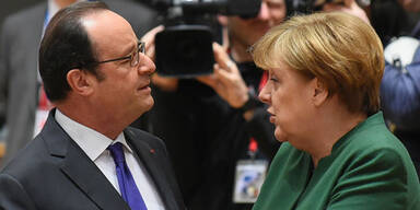 Merkel Hollande