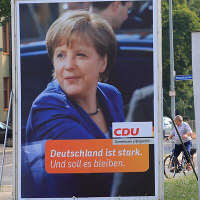 Deutsche Wahlplakate