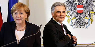 Angela Merkel; Werner Faymann