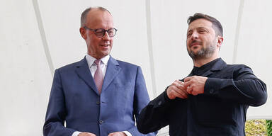 Merz empf&auml;ngt Selenskyj in Berlin