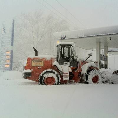 Sogar in Alexandria (Ägypten) schneite es