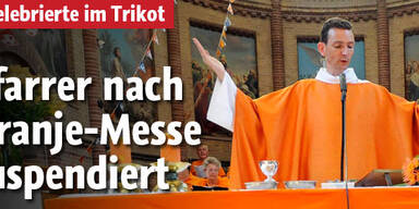 Pfarrer nach Oranje-Messe suspendiert