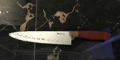 Serbe setzt Frau Messer an den Hals und attackiert Polizisten