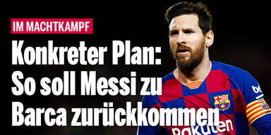 Konkreter Plan: So soll Messi zu Barcelona zurückkommen