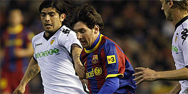 Messi f&uuml;hrt Barca zum Sieg