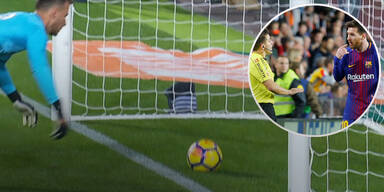 Spanien-Skandal: Schiri sieht Messi-Tor nicht