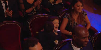 Wild Boys: Messi-S&ouml;hne rangeln bei Gala