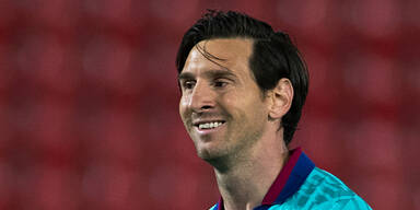 Lionel Messi &uuml;berrascht mit neuem Look