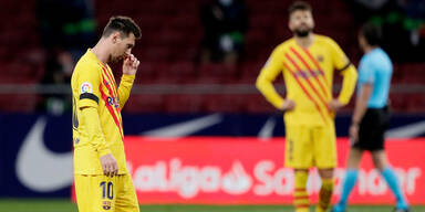 Barca versinkt im Mittelma&szlig; - Messi wieder schwach