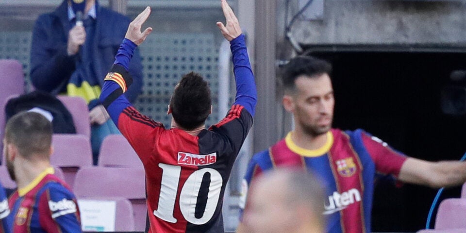 Messi huldigt Maradona mit Trikot-Jubel