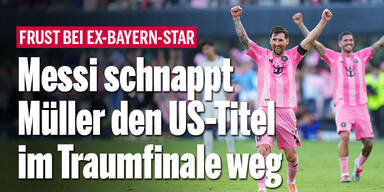 Messi schnappt Müller den US-Titel im Traumfinale weg