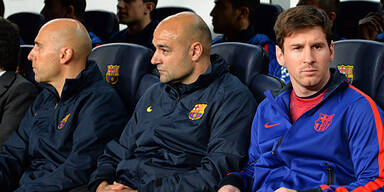 Barcelona bangt um Messi