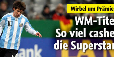So viel cashen Stars für WM-Titel