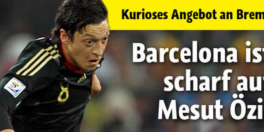 Barcelona wirbt um Mesut Özil