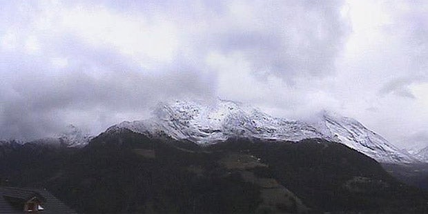 Kaltfront bringt Schnee und Regen