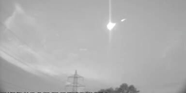 Meteorit vergl&uuml;ht &uuml;ber Spanien