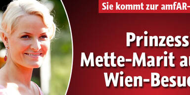 Prinzessin Mette-Marit Samstag in Wien