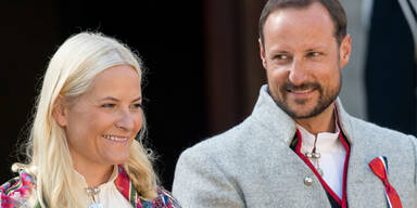 Mette Marit und Haakon von Norwegen