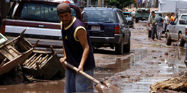 Überschwemmungen in Mexiko forderten Tote