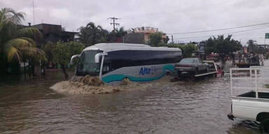 Sechs Tote bei Unwettern in Mexiko