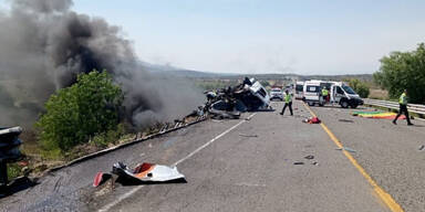 Bus-Unfall in Mexiko