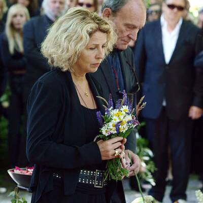 Trauerfeier: Barbara Rudnik beigesetzt