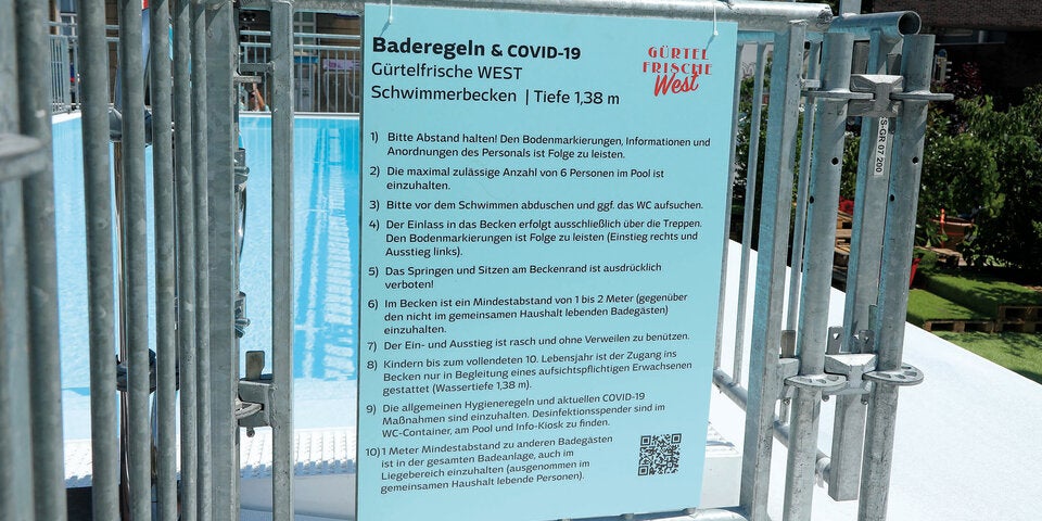 Gürtelfrische Wien Pool am Gürtel