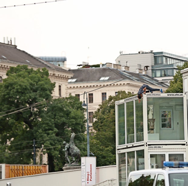 Syrer steigt freiwillig von Parlament