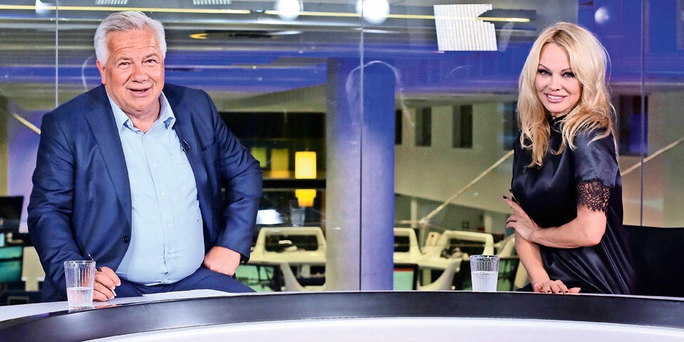 Wolfgang Fellner Pamela Anderson oe24.TV