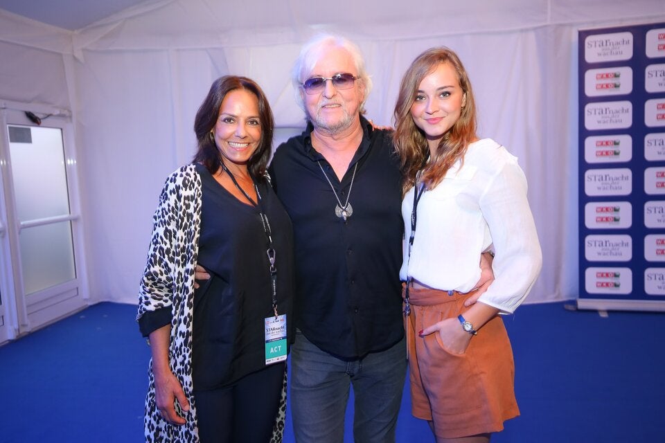 Powerfamily. Laura mit ihren Eltern, Austropop-Legende Reinhold Bilgeri und Schauspielerin Beatrice Bilgeri.    