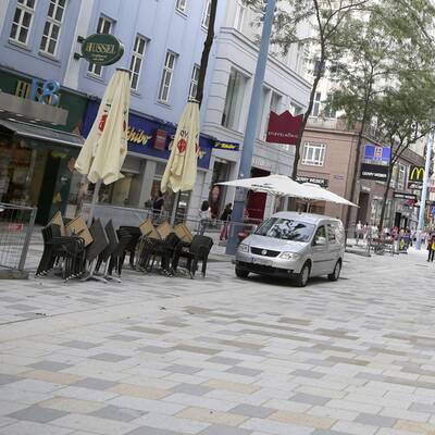 Erster Abschnitt der 