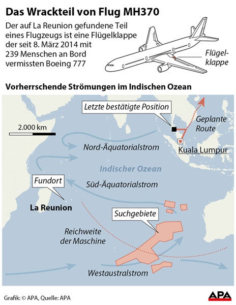 So lösen Forscher das Rätsel um Flug MH370