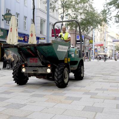 Erster Abschnitt der 