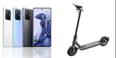 Xiaomi-11T-Pro-Käufer bekommen E-Scooter gratis