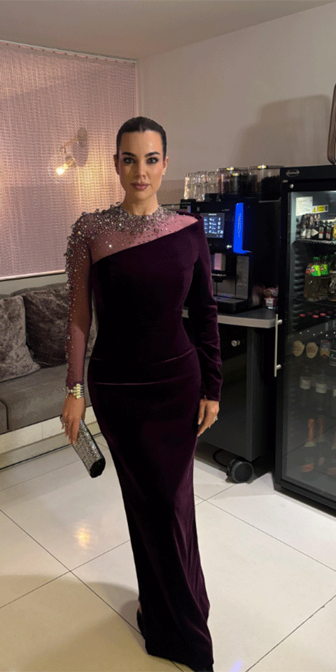 Kleid-Schock um Nadine Mirada! Reißverschluss gerissen vor Opernball