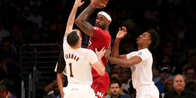 Miami gewann in NBA auch bei Lakers