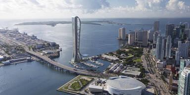 Miami plant hohlen Aussichtsturm