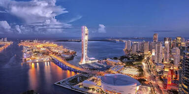 Miami plant hohlen Aussichtsturm