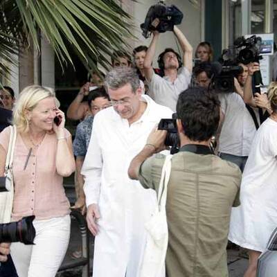 Angelina Jolie im Krankenhaus