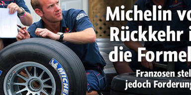 Michelin vor Comeback in der Formel 1